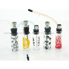 OEM Logo Print Glass Smoking Pipe Shisha Hookah